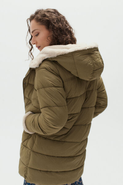 doudoune kiara vert kaki femme