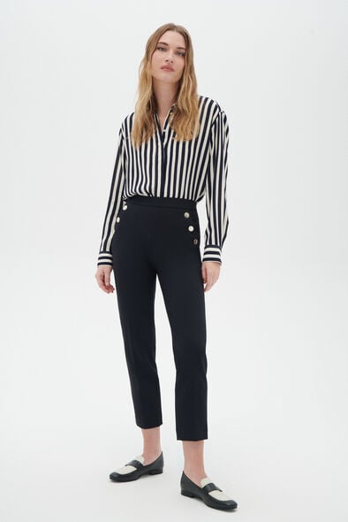 pantalon octavian bleu marine femme pantalon octavian bleu marine femme