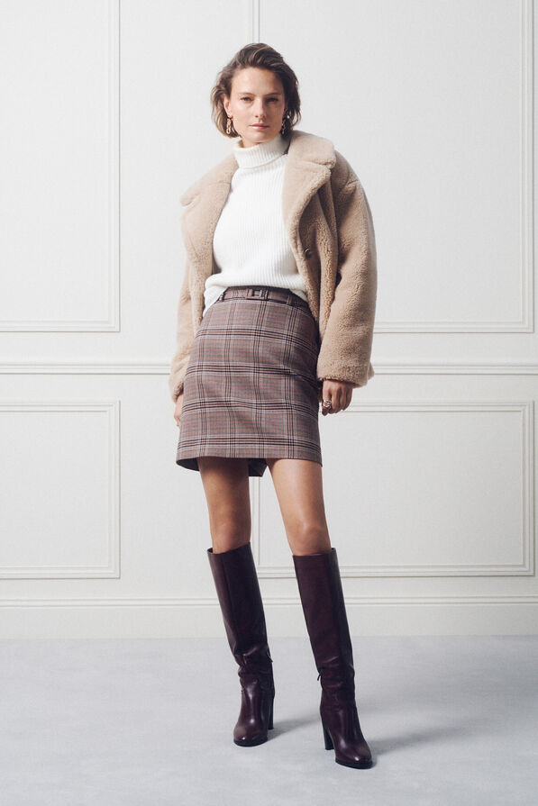 Jupe Jany camel femme