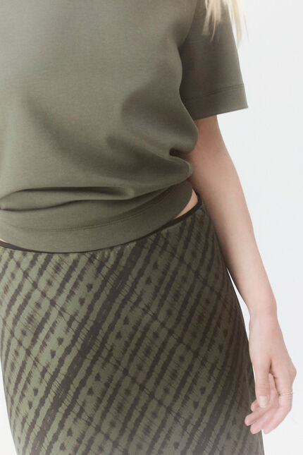 Jupe Jalentina2 vert kaki femme