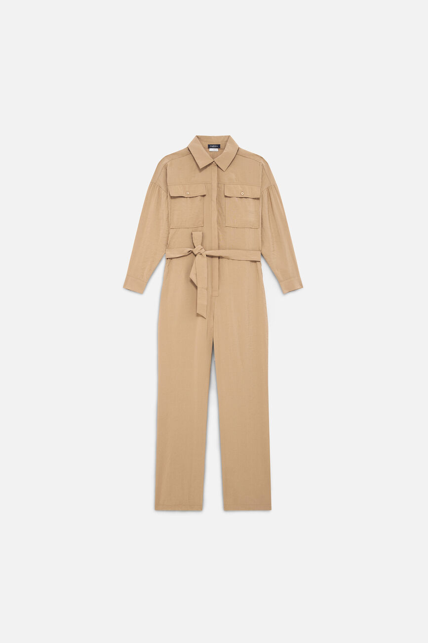 Jumpsuit carmin sand woman