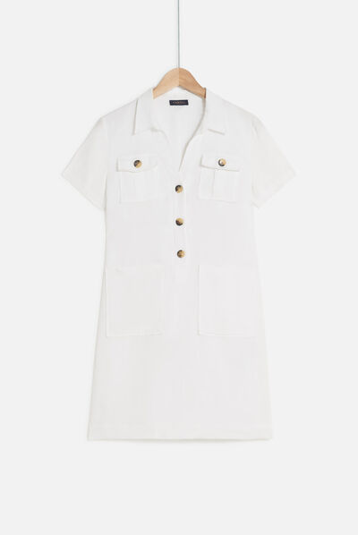 robe laure blanc femme