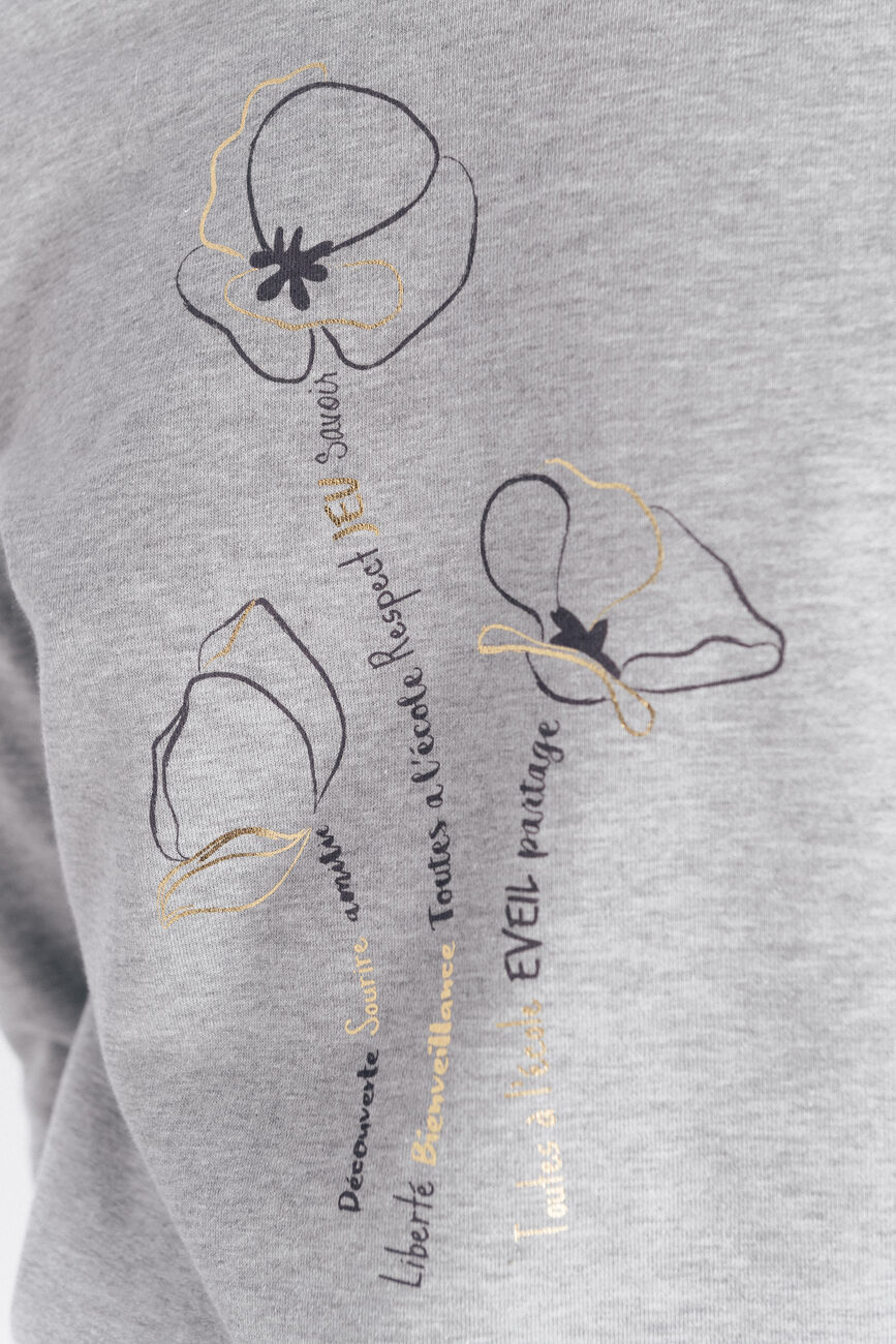 Sweatshirt Jason grijs vrouw