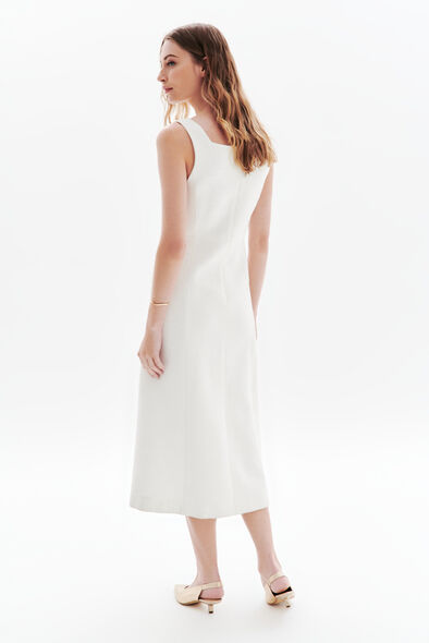 robe reina ecru femme Robe Reina ecru femme