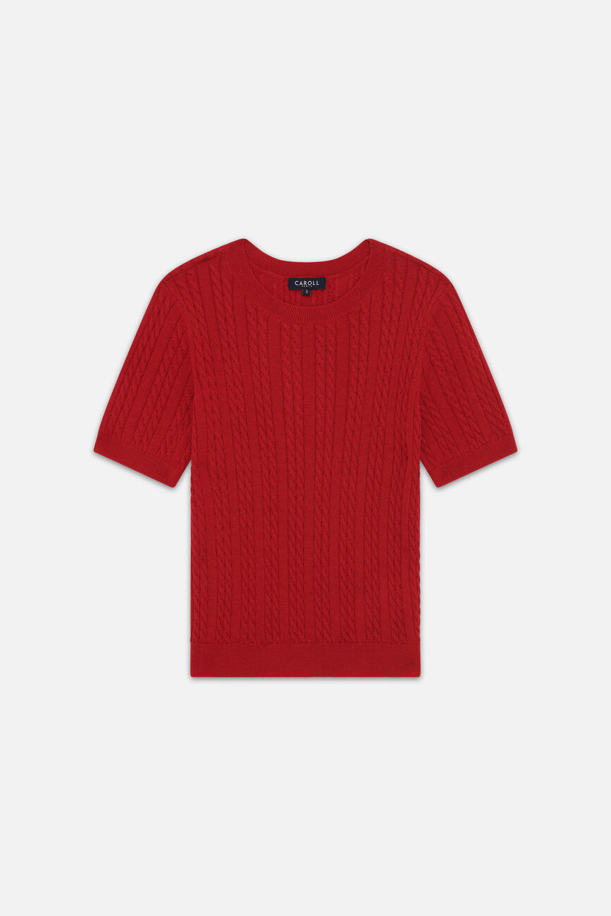 Maglione Mjim rosso donna