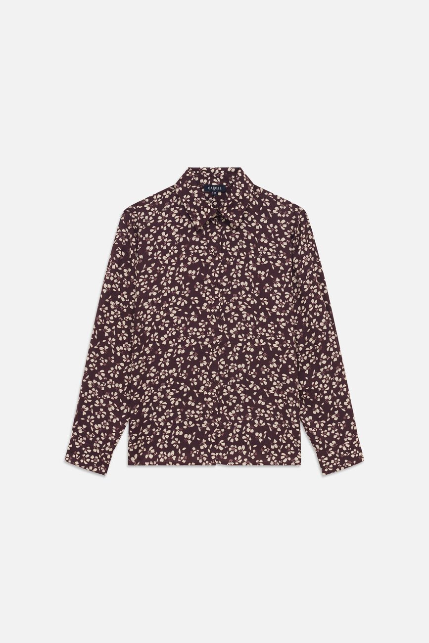 Chemise Charme prune femme
