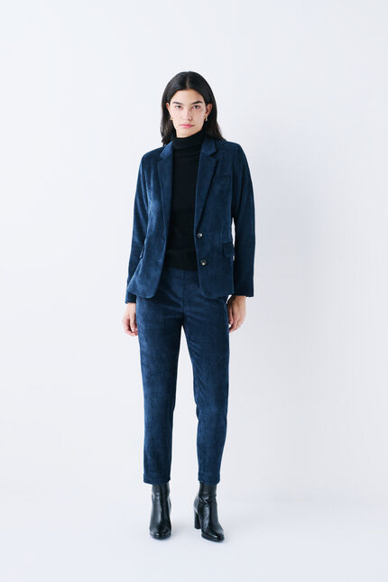 Veste vambre2 bleu marine femme