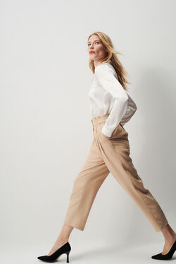 Pantalon public sable femme