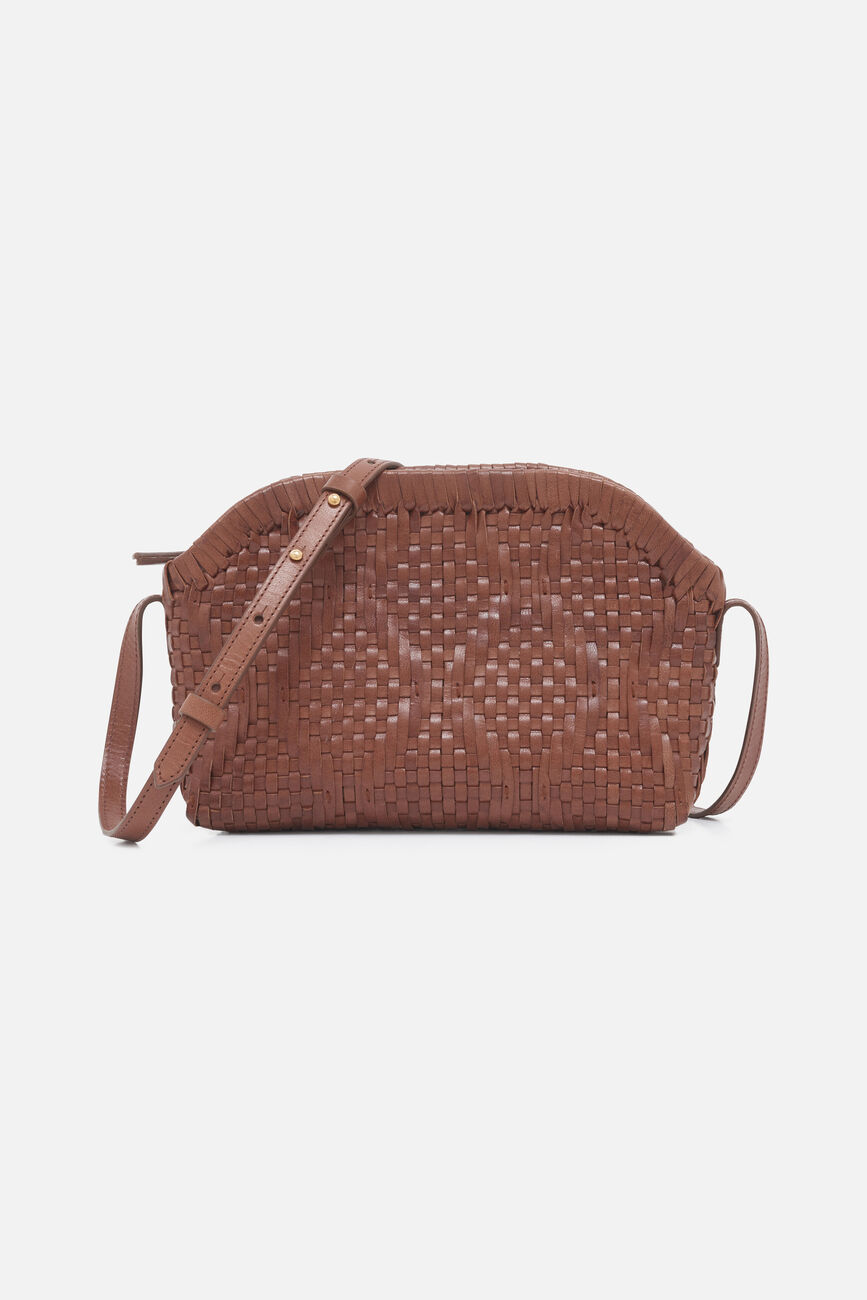 Sac sidonie 100 % cuir camel femme