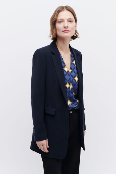 Blazer vanteal noir femme
