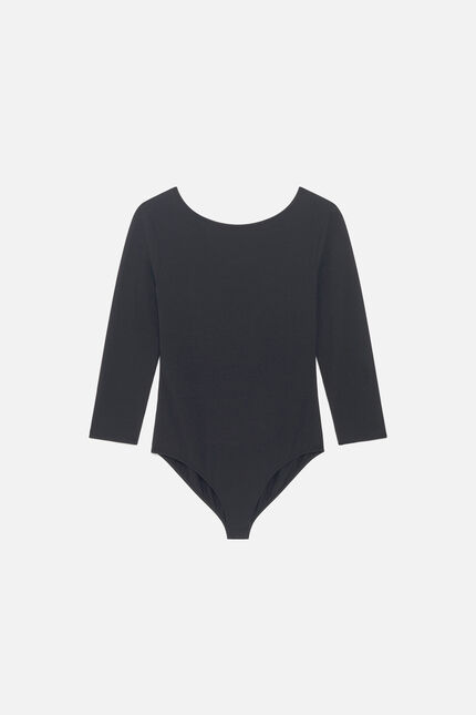 T-shirt tbody noir femme