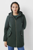grenouille parka dark green woman