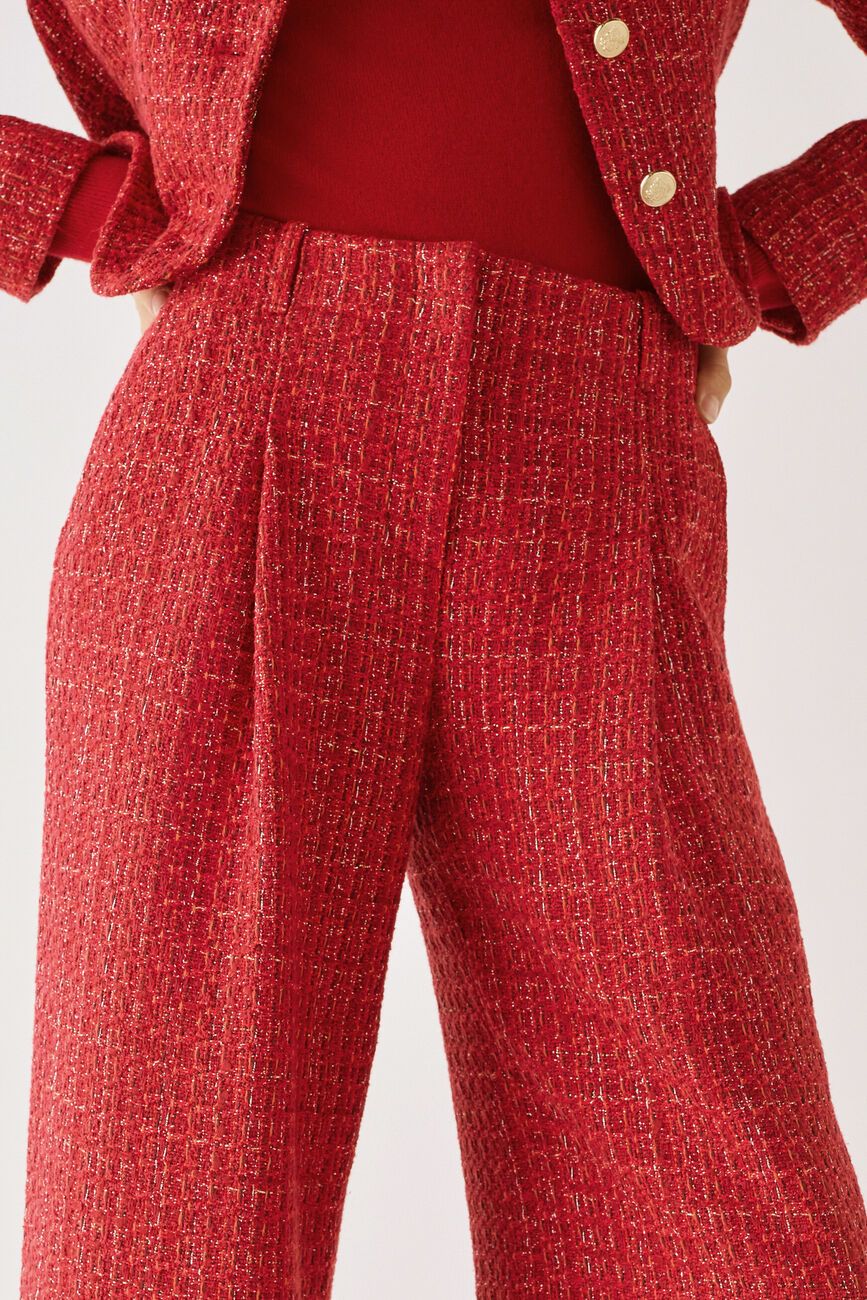 Pantalon Pchristmas rouge femme
