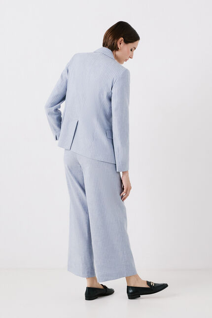 Veste voilier bleu ciel femme