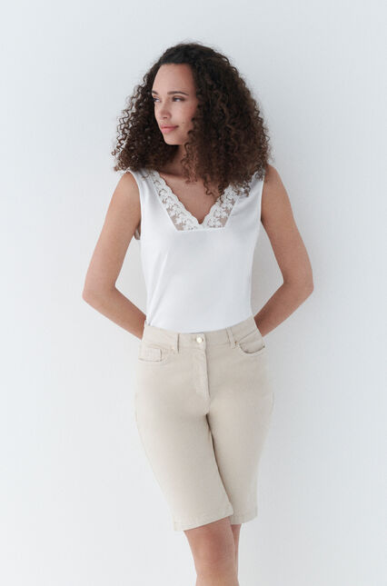 Shorts Sedon sandfarben damen