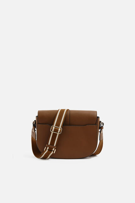 Sierra en cuir naturel tas camel vrouw