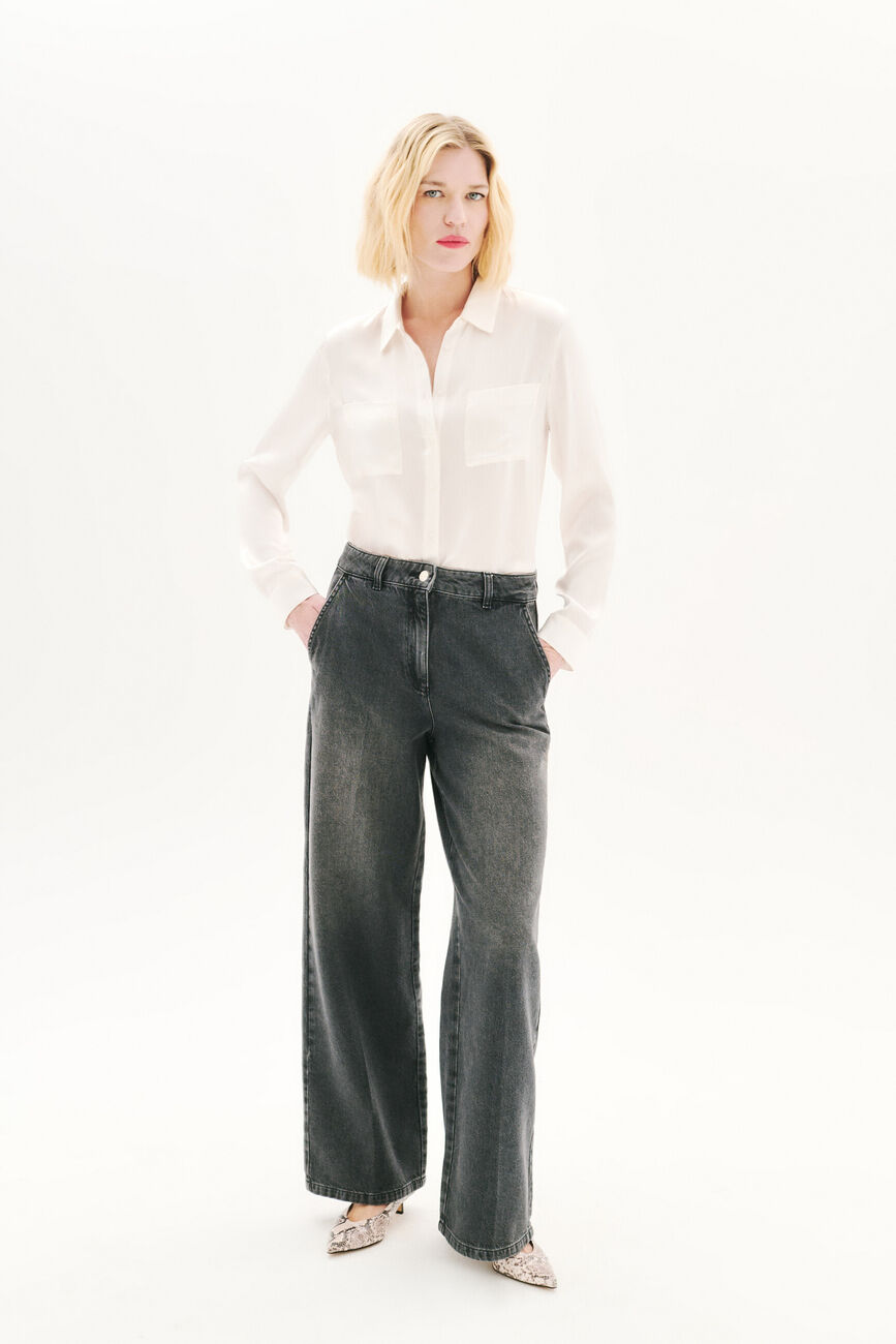 Pantalón Pesuvio2 gris mujer