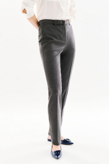 Pantalon Psidi Long 2 gris foncé femme
