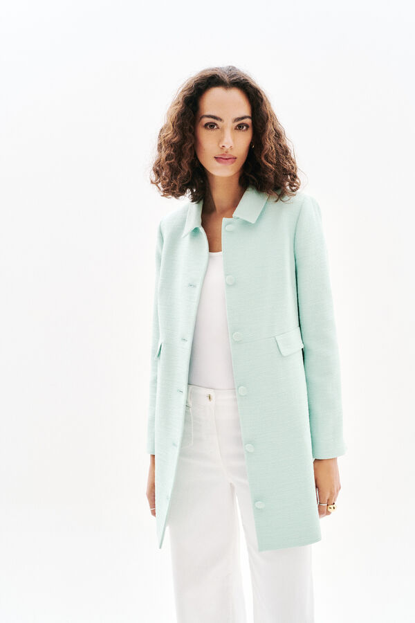Manteau Granita2 vert clair femme