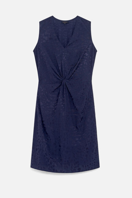 jurk rcarmen marineblauw vrouw