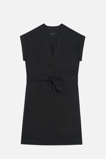 Robe roxane noir femme