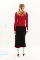 Mjules cardigan red woman