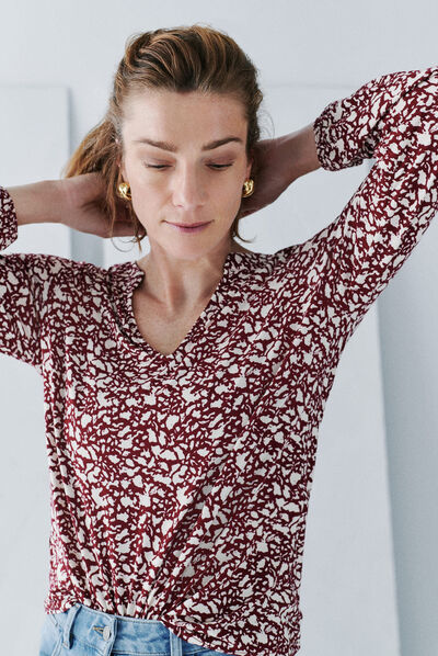 T-shirt timothee ecru femme