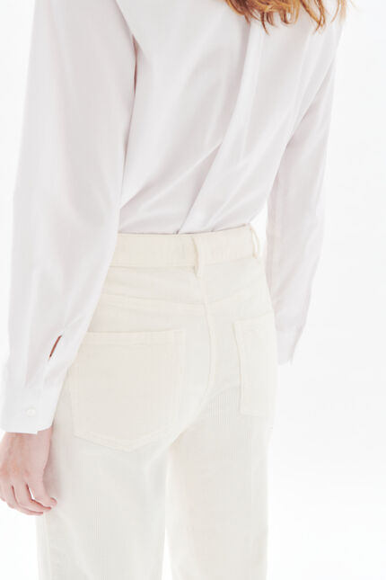 Pantalon Prunelle ivoire femme