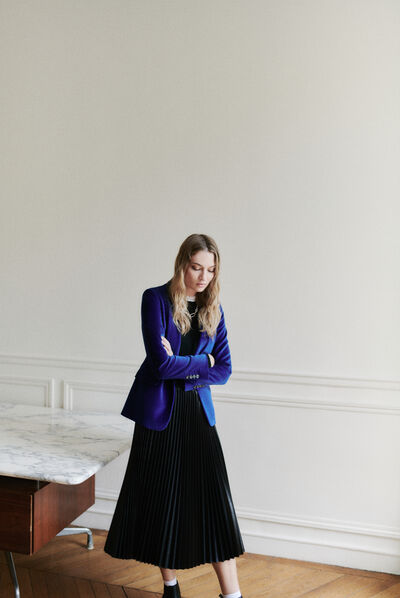 jupe amelia black noir femme