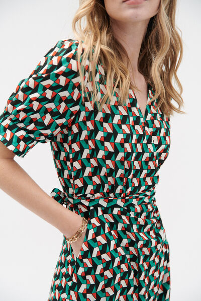 Robe keola noir femme