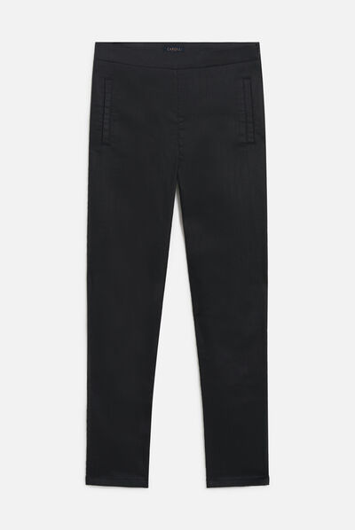 Pantalon ptristan noir femme