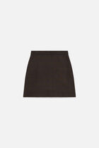 Janette2 skirt chocolate brown woman