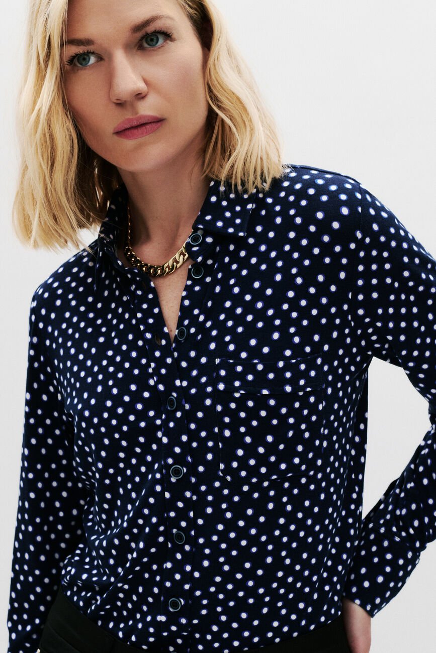 Maglietta Talba5 blu navy donna