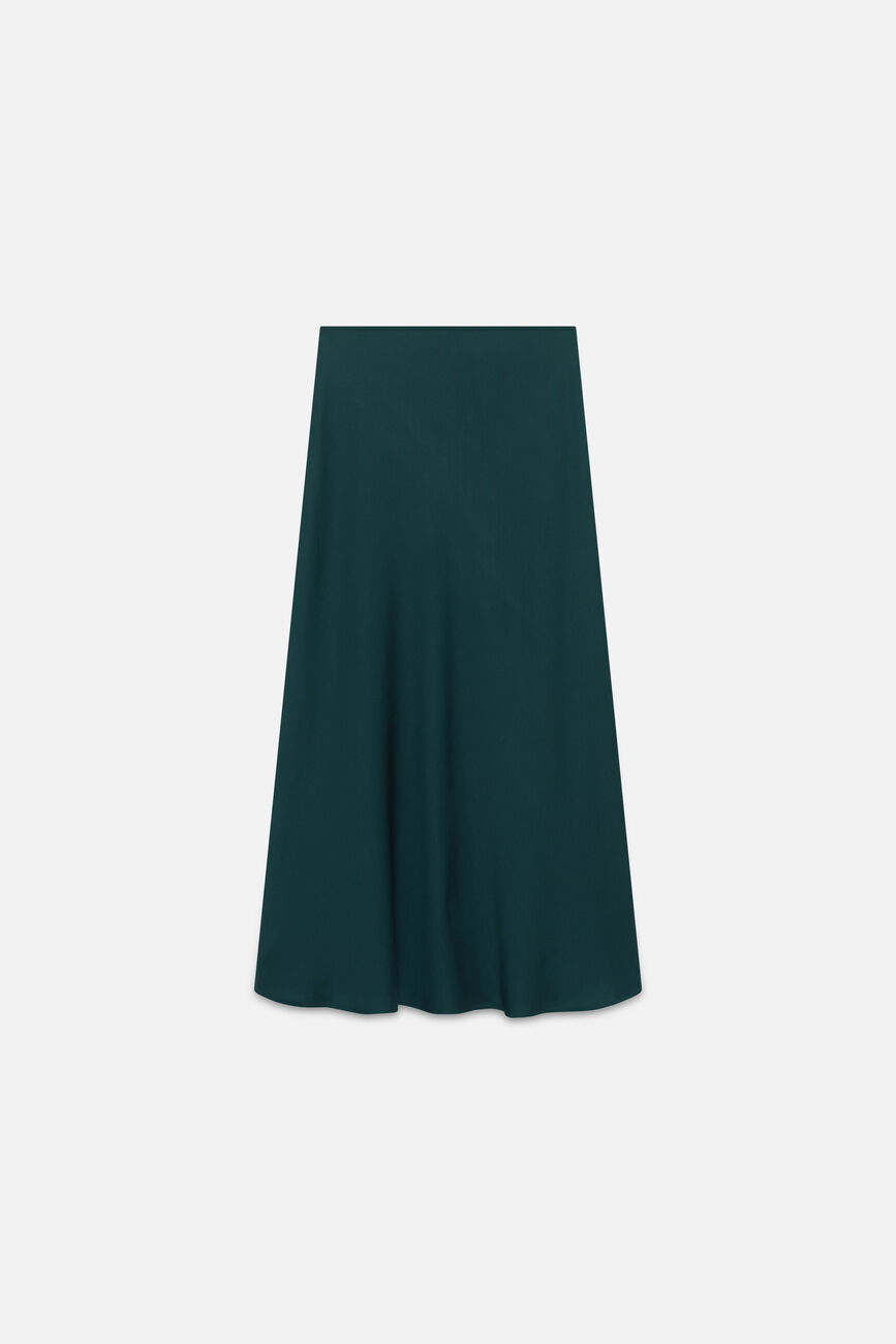 Jalentina skirt dark green woman