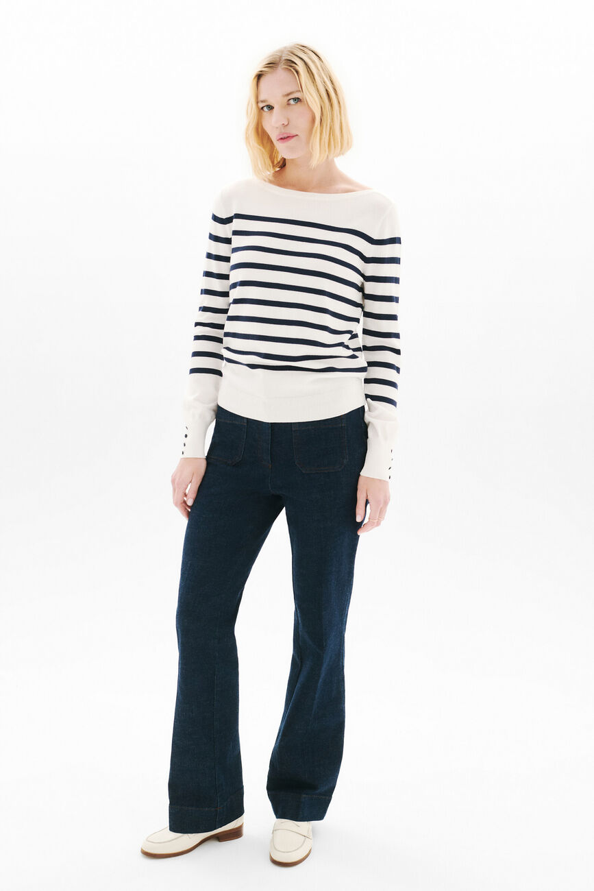 mjulie jumper ivory woman