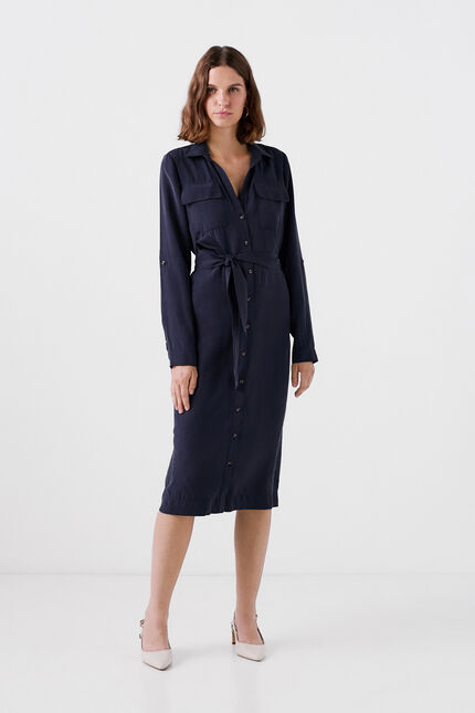 Kleid ralyson marineblau damen