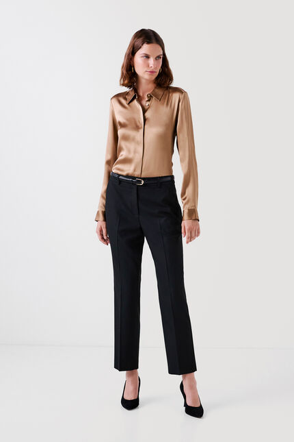 Pantalon pvandine noir femme