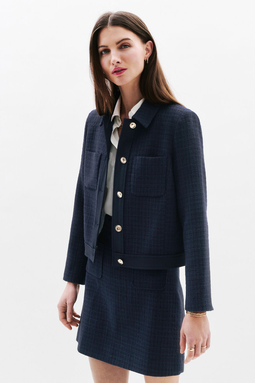 Veste Vonetta bleu marine femme