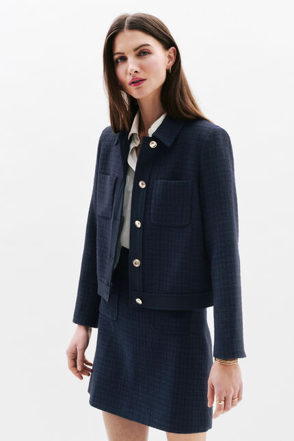 Vonetta Jacke marineblau damen