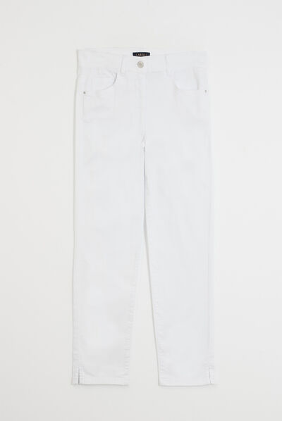 pantacourt mason blanc femme