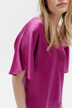 Cselma top light purple woman