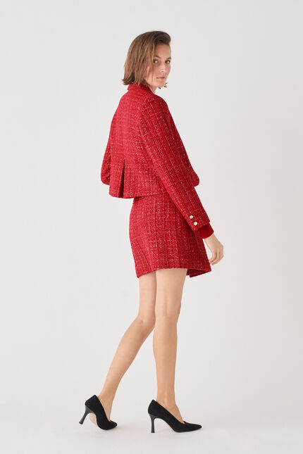 Veste Vchristmas rouge femme