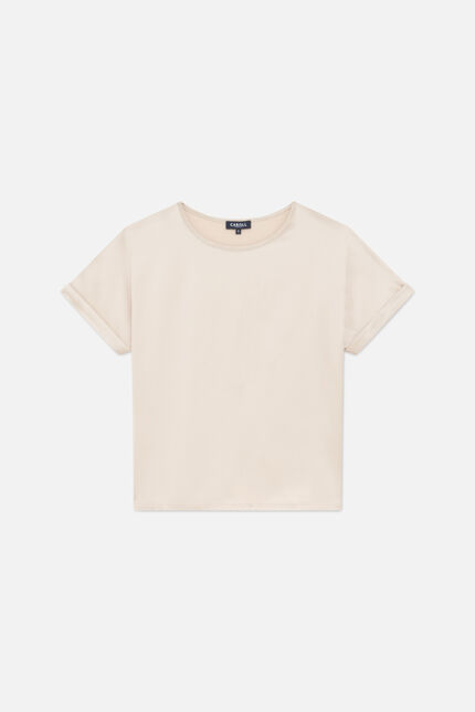 T-shirt Tmargerita sandfarben damen