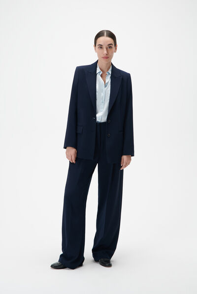 Giacca violene blu navy donna