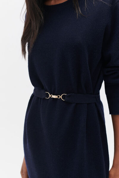 robe mathilde bleu marine femme