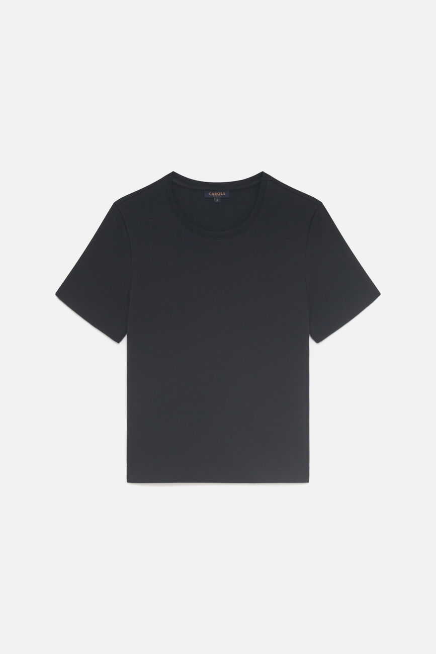 T-shirt thugo noir femme