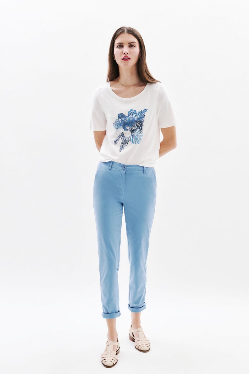 broek adelmo blauwgrijs vrouw Broek Adelmo blauwgrijs vrouw