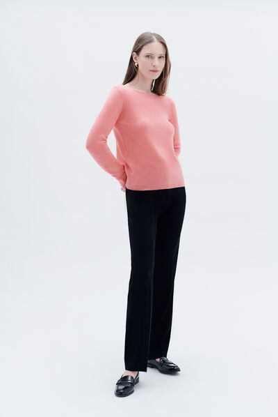 Pantalón Pclement negro mujer