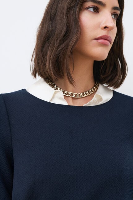 Robe Rjolie bleu marine femme