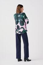 Clouna blouse dark green woman